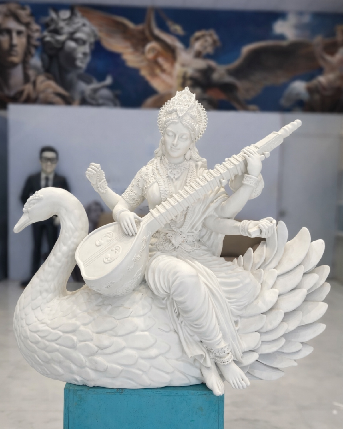 Maa Saraswati — Deity Statue - FRP - Hand Painted