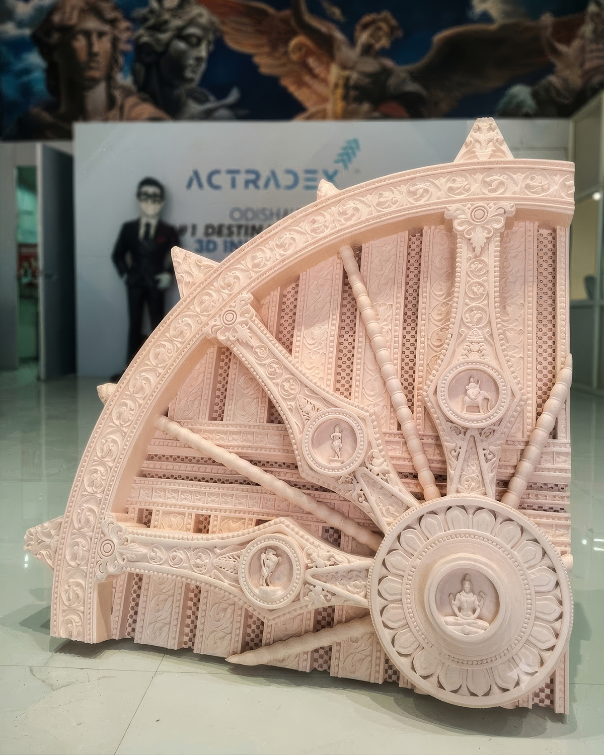 The Konark Chakra — Konark Wheel - FRP - Heritage Replica